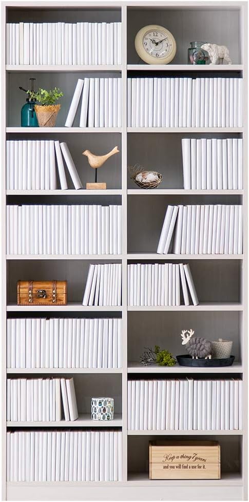 本棚 スライド式 マガジンラック 大容量 ホワイト（スライド式 本棚 大